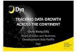 Tracking Data Growth Across the Continent