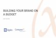 Building your Brand on a Budget