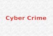 Cyber crime final