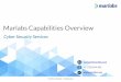 Marlabs Capabilities Overview: Cyber Security Services