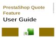 PrestaShop Quote Module