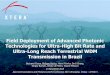 2014 11 13-field-deployment-of-advanced-photonic-technologies-for-ultra-high-bit-rate-and-reach-links-acp-2014-a_th4_e-4-paper-presentation-xtera