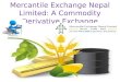 Mercantile Exchange Nepal Limited: A Commodity Derivative Exchange