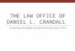 The Law Office of Daniel l. Crandall