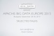 Apache Big Data Europe 2015: Selected Talks