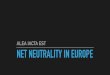 #32c3 – Net Neutrality in Europe: alea iacta est