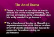The Art of Drama - IVCC