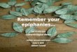 Remember your Epiphanies, Ivy Anderson