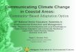 Communicating Climate Change in Coastal Areas: A Community 