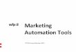 Marketing automation tools