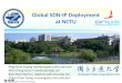 Global SDN-IP Deployment at NCTU, Taiwan