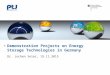 Energy Storage - 3: Dr Jochen Seier, Federal Ministry of Economics