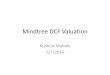DCF valuation framework for IT services
