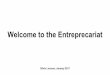 Welcome to the entreprecariat – Silvio Lorusso @ SOS - 04/01/2017
