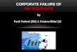 corporate failure for HIH insurance
