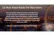 22 must read books for recruiters