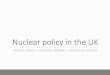 Nuclear Policy in the UK