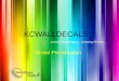 Kcwalldecals - A wall decor journey -brand presentation