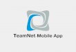 TeamNet Mobile App Slideshow