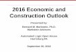 2016 outlook for construction markstein automated logic_sep 30, 2016