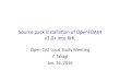 Source pack installation of OpenFOAM v3.0+ into RHL