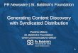 Generating Content Discovery with Syndicated Distribution