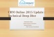 CRM Online 2015 Update : Technical Deep Dive