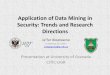 Data mining in security: Ja'far Alqatawna