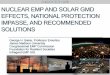 George Baker: Nuclear EMP and Solar GMD Effects, National Protection Impasse, and Recommended Solutions ]