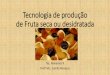 Cm   tecnologia de produção frutas desidratadas