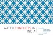 Water conflicts in India