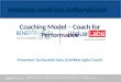 Coaching Model - Coach for Performance