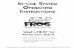 Instructions for Spa Frog Inline System