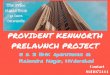 Provident kenworth prelaunch project at Rajendra nagar, hyderabad