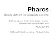 Pharos Shining Light on the Druggable Genome