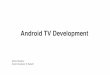 IT talk #18 Odessa: Alexey Rybakov "Android TV"