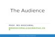 Understand Audience Theory