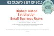 Highest Rated Satisfaction Small Business Users