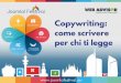 Joomla Festival - Copywriting: come scrivere per chi ti legge