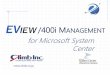 EView400i Management for Microsoft System Center