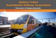 Howard Collins - Sydney Trains - Sydney Trains Update and Plans for the Future