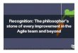 Recognition: The philosopher’s stone of every improvement in the Agile team and beyond – Pierre Hervouet