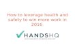 How to leverage health and safety to win more work