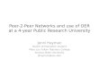 Peer-2-Peer Networks and use of OER