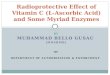 RADIOPROTECTIVE EFFECT OF ASCORBIC ACID (VITAMIN C