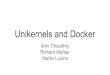 Docker Online Meetup #31: Unikernels