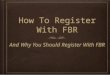 How To Register With FBR & Why You Should !