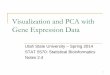 Visualization and PCA with Gene Expression Data