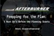 Afterburner Webinars | Prepping for the Plan: 5 Must Do's Before the Planning Starts