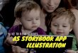 Get upcoming storybook, illustrationbook app with double headed entertainment